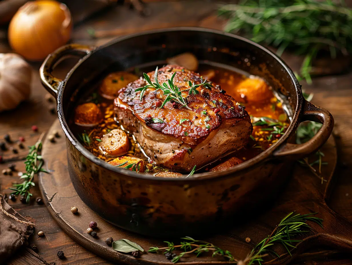 Temps de cuisson parfait pour le jarret de porc au court-bouillon