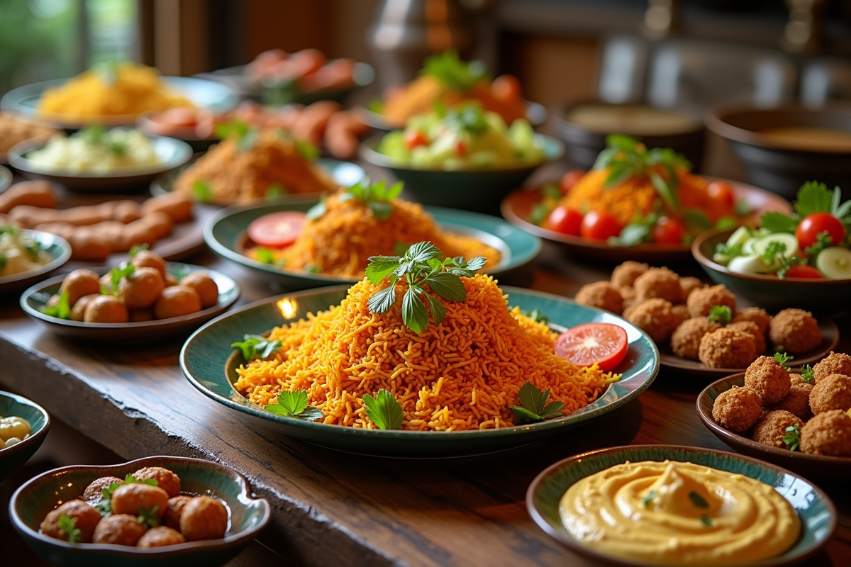 Dix plats essentiels pour un buffet de nourriture halal réussi