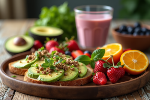 Petit-déjeuner moins calorique : top astuces et idées recettes saines