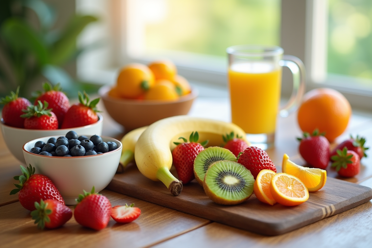 Meilleurs fruits pour un petit-déjeuner équilibré : idées et conseils
