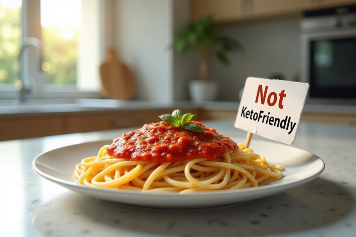 spaghettis cétogène