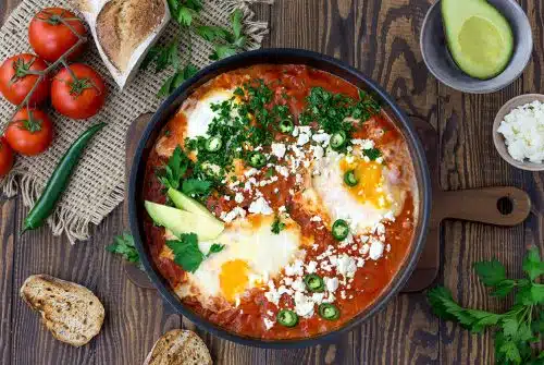 La chakchouka, un plat traditionnel de la Tunisie