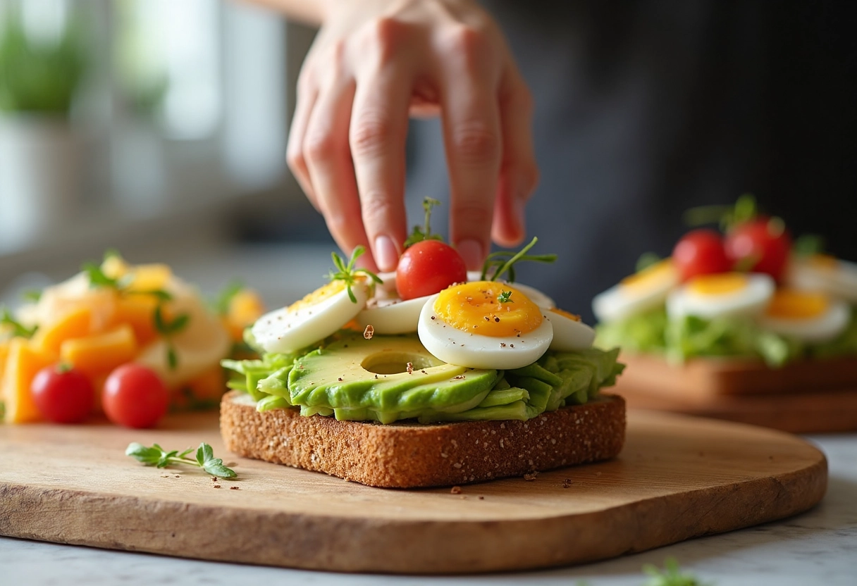 petit-déjeuner sain